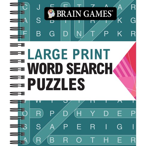 Brain Games - Large Print Word Search (arrow) - (brain Games Large ...