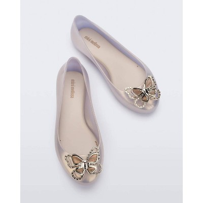 Gender Neutral ' Sweet Love Butterly Flats - Mini Melissa