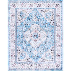 Martha Stewart Traditional MSRW136 Machine Washable Skid Resistant Power Loomed Indoor Rugs - 1 of 4