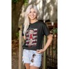 Retro Betty Boop Cartoon Gradient Womens Graphic T Shirt Tees Brisco Brands - 4 of 4