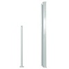 vidaXL Retractable Side Awning 55.1"x118.1" Gray - 3 of 4