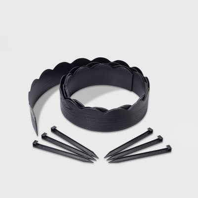 20' 2-in-1 Landscape Edging Kit Black - EasyFlex