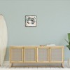 Stupell Industries Abstract Nautical Crab Black Framed Floater Canvas Wall Art - 2 of 4