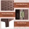 BestMassage Room Divider Wood Screen 4/6 Panels Room Portable Privacy Screen Divider - 3 of 4