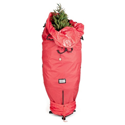 backup recruit Peephole Treekeeper 7.5' Santa's Bags Upright Tree Storage Bag : Target