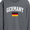 Men's - Instant Message - Germany Flag Long Sleeve Graphic T-Shirt - 2 of 4