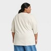 Women's Camaro Oversized Short Sleeve Graphic T-Shirt - Off-White - 2 of 3