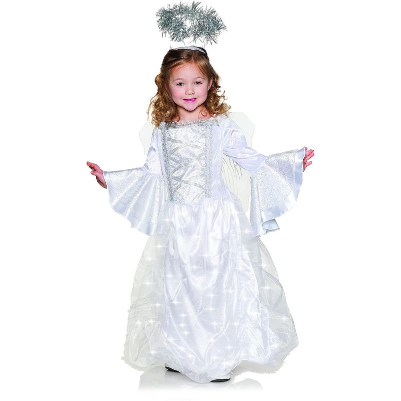 Underwraps Lil Angel Light Up Child Costume | Large, 1 of 2