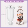 JDICTION 2 Pcs Lucky Bag Resin Molds, Large 3D Silicone Molds for Resin Casting, Jewelry Making, Home Table DIY Crafts & Flower Preservation - 2 of 4