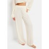 Women's High Waisted Wide Leg Pants - LSCN by LASCANA - 3 of 4