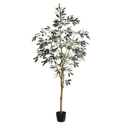 Vickerman Artificial Potted Olive Tree