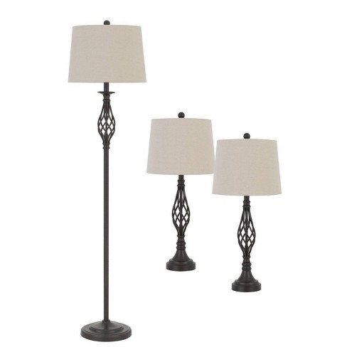 Matching floor and cheap table lamps