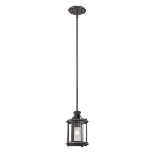 Designers Fountain Palencia 1 - Light Pendant in  Artisan Pardo Wash - 1 of 1