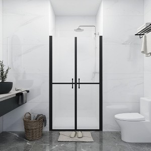 vidaXL Shower Door Frosted ESG (36.6 in.-37.8 in.)x74.8 in. - 1 of 4