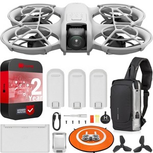 DJI Neo Drone Mini 4K Quadcopter with 3 Battery Combo + Extended Warranty Kit Bundle - 1 of 4