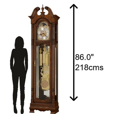 Baldwin 86" Cherry Bordeaux Grandfather Clock