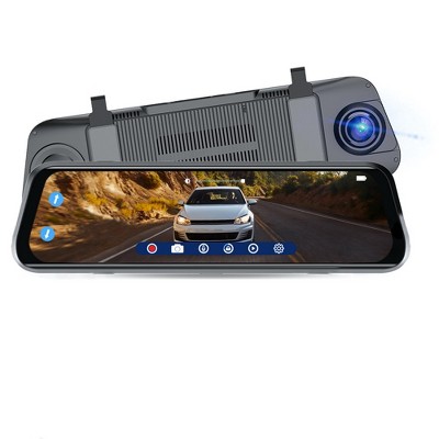 SYLVANIA Roadsight Mirror Dash Camera and Backup Camera - 340 Degree View - HD 1080p