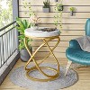 Tribesigns 26 Inches Round End Tables - 4 of 4