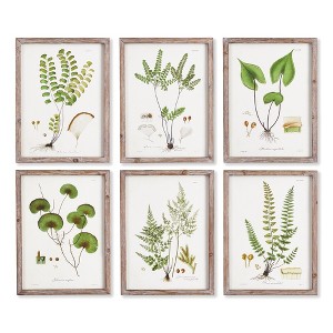 Plum & Post Shade Garden Study, Set Of 6 - 1 of 4