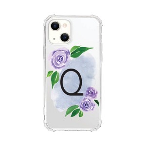 OTM Essentials Apple iPhone 15 Plus/iPhone 14 Plus Monogram Clear Tough Edge Floral Case - 1 of 4