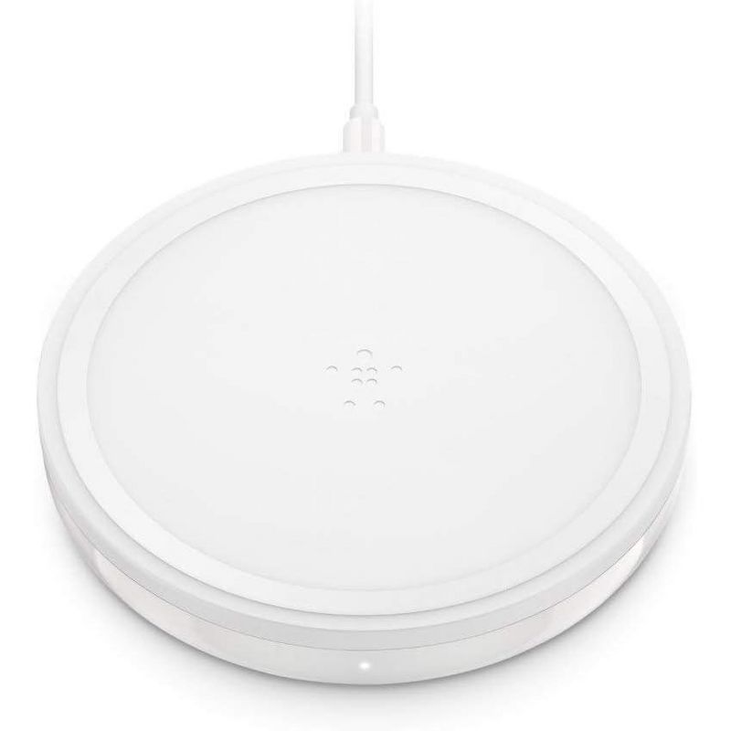 Belkin Boost UP 10W Wireless Charging Pad for Qi Smartphones - White (Certified Refurbished), 1 of 5