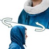 PAVILIA Wearable Blanket Hoodie Women Men, Oversized Sweatshirt Hooded Sweater, Fleece Soft Cozy Warm Plush Gift Ideas - 2 of 4