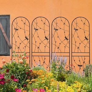 NicBex Metal Cucumber Trellis, Plant Support Stakes for Indoor Plants Rust-Proof Trellis for Potted Plants for Garden - 1 of 4