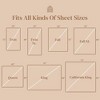 FeelAtHome Sheet Straps Holder with Clips, Bedding Sheet Fasteners Fitted for All Mattresses - 4 of 4
