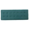 Ridstar 50.75 in. W Versatile Design Rectangle Storage Ottoman with Wood Frame For Entryway, Living Room & Bedroom-Green - 3 of 4