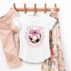 The Juniper Shop Just A Girl Who Loves Soccer Coquette Flutter Sleeve Tee - 3 of 4