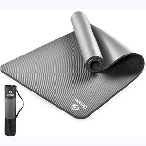 Gruper Thick Yoga Mat Non Slip, Large Size 72" L x 32" W x 0.6" TH, Premium Exercise & Fitness Mat with Carrying Strap and Bag, Workout Mats for Home - 1 of 4