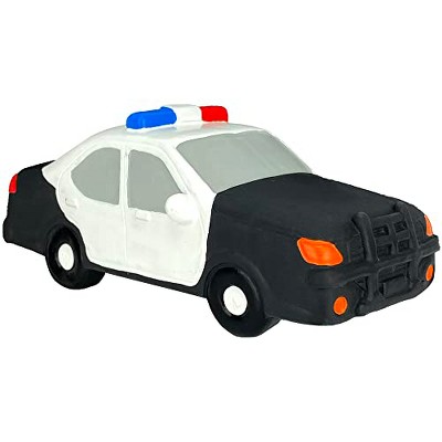 Multipet Latex Police Car Squeaking Dog Toy