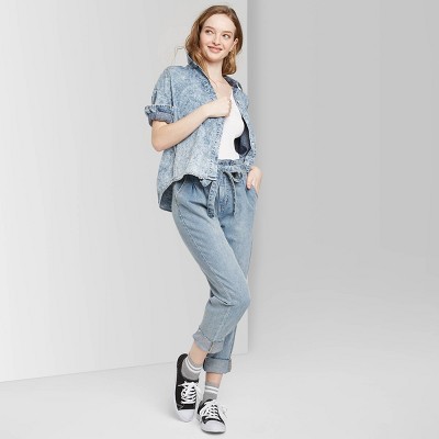 paperbag jeans target