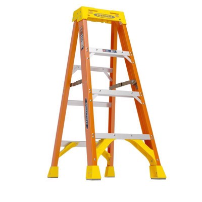 Werner 4ft Type Ia Fiberglass Step Ladder (model No. 6204) : Target