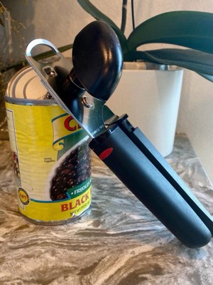 OXO Good Grips Soft Handled Can Opener, Black