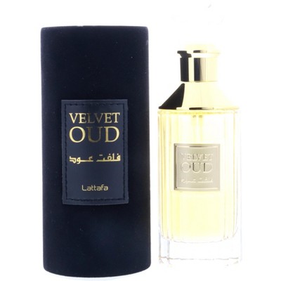 Lattafa Velvet Oud Eau de Parfum, 3.4 oz