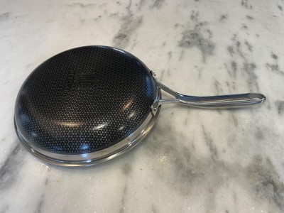 5.5QT Hybrid Deep Sauté Pan with Lid – HexClad Cookware