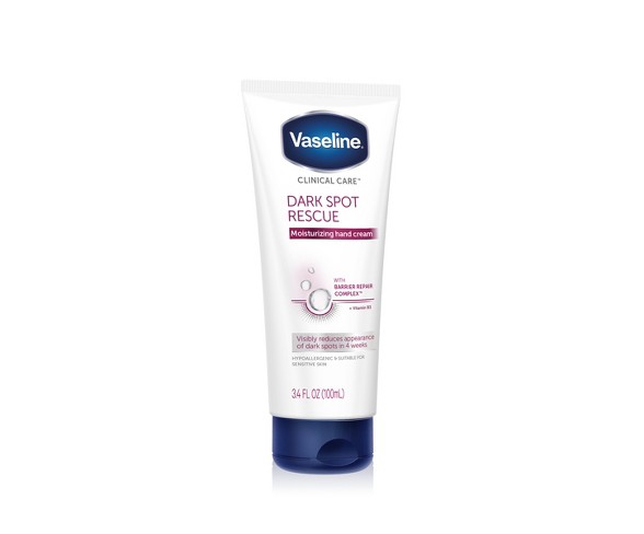 Vaseline Clinical Care Aging Skin Dark Spot Rescue Hand And Body Lotion - 3.4oz