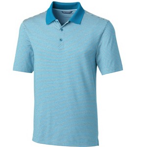 Cutter & Buck Forge Tonal Stripe Stretch Mens Polo Shirt - 1 of 2