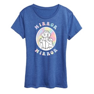 Women's - Disney - Mirror Mirror Short Sleeve Graphic T-Shirt - 1 of 4