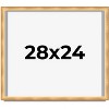 PosterPalooza | Minimalist Shadow Box Brown Picture Frame - UV Acrylic, Backing Board, Hanging Hardware - 2 of 4