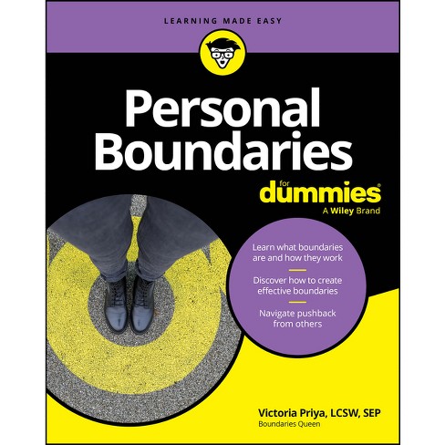 Personal Boundaries for Dummies - by  Victoria Priya (Paperback) - image 1 of 1