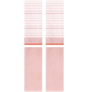 REGALWOVEN 4 Pcs Solid Bathroom Hotel and Spa Waffle Cotton Hand Towels - 1 of 4