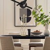 LuxenHome Gold Metal 3-Taper Candle Holder Tabletop Sculpture - 4 of 4