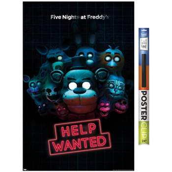 Trends International Five Nights At Freddy's Movie - Foxy One Sheet Framed  Wall Poster Prints Black Framed Version 22.375 X 34 : Target
