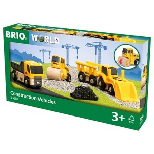 BRIO World Construction Vehicles 33658 Playset 5pcs - 1 of 1