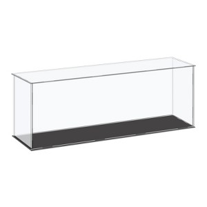 Unique Bargains Acrylic Dustproof Countertop Display Case 1 Pc - 1 of 4
