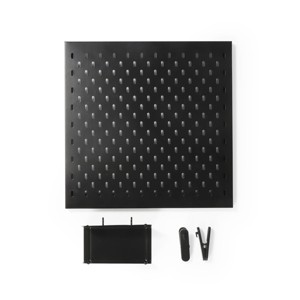 Peg Board Organizer with Accessories Black - Bullseye's Playground™ - 1 of 4