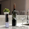 Ivation Electronic Wine Opener Gift Set – Cordless Rechargeable Wine Bottle Cork Extractor with Black & Copper Automatic Corkscrew, Hideaway Foil Cutter, Built-in Light & Lithium Battery - image 2 of 4