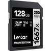 Lexar Professional 1667x 128GB SDXC UHS-II Memory Card, 250MB/s Read, 120MB/s Write - 3 of 4